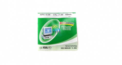 1,56 HI-MAX Ф70ММ  Biomax  SPY +3,25CYL  +1,00