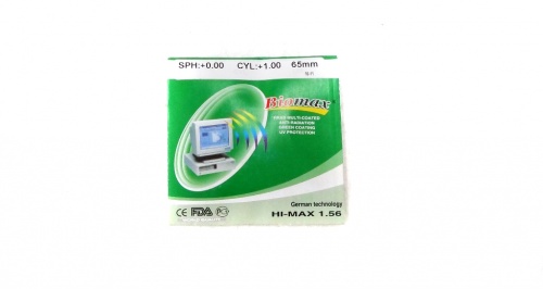 1,56 HI-MAX Ф70ММ  Biomax  SPY +0,75CYL  +2,00